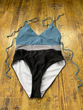 Maillot une pièce Color Block