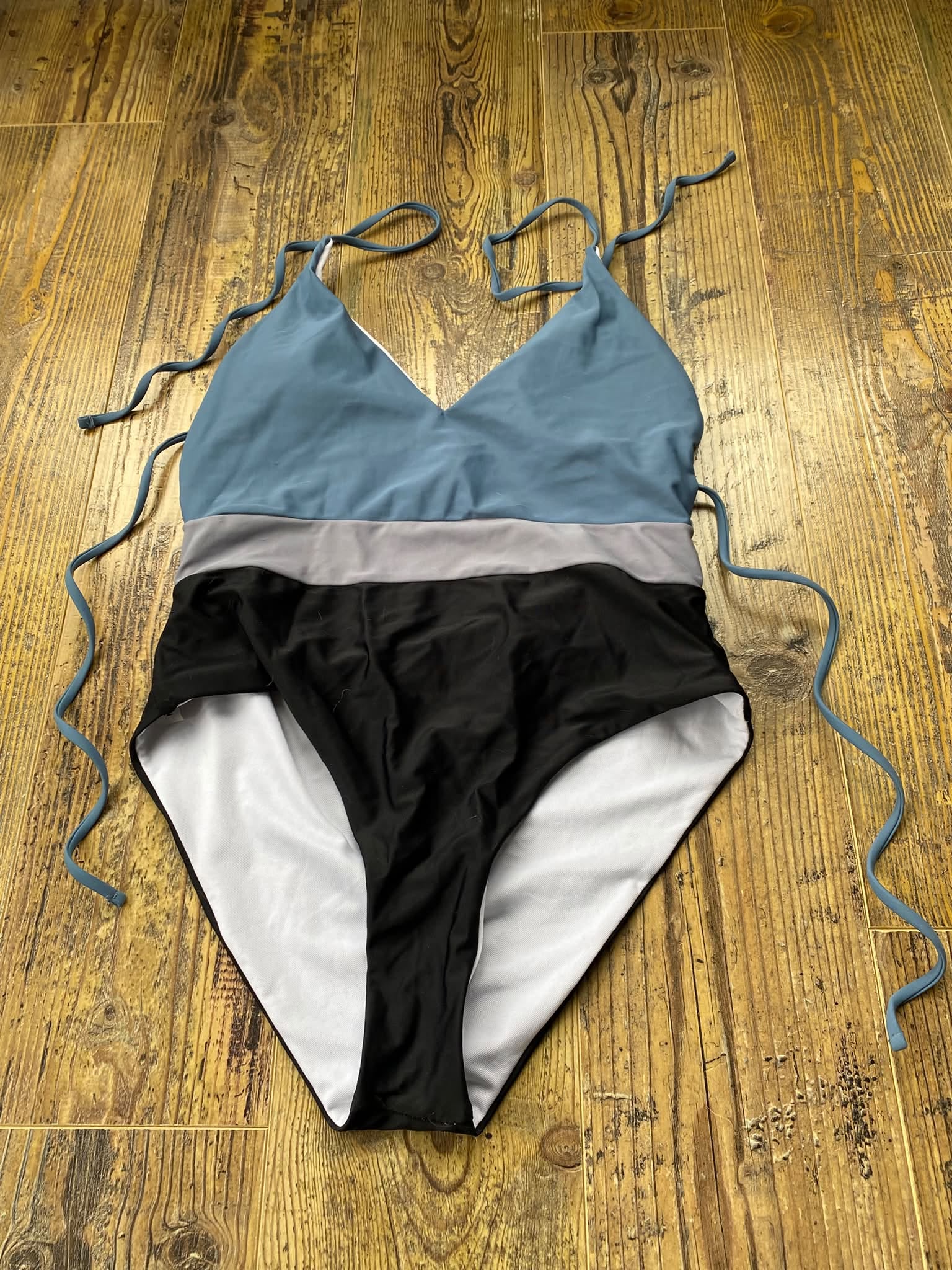Maillot une pièce Color Block