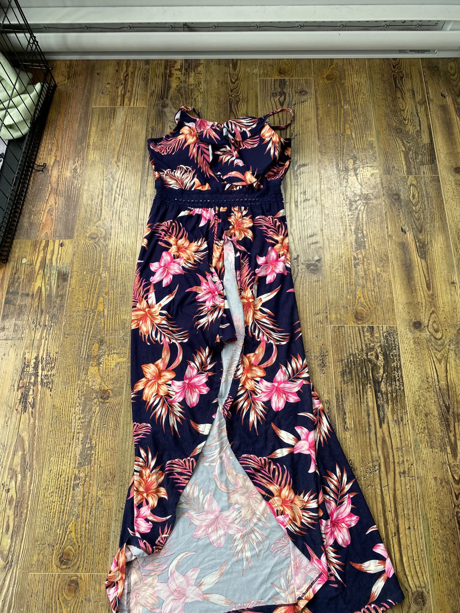 Ensemble 1 piéce fleuri avec short intégré