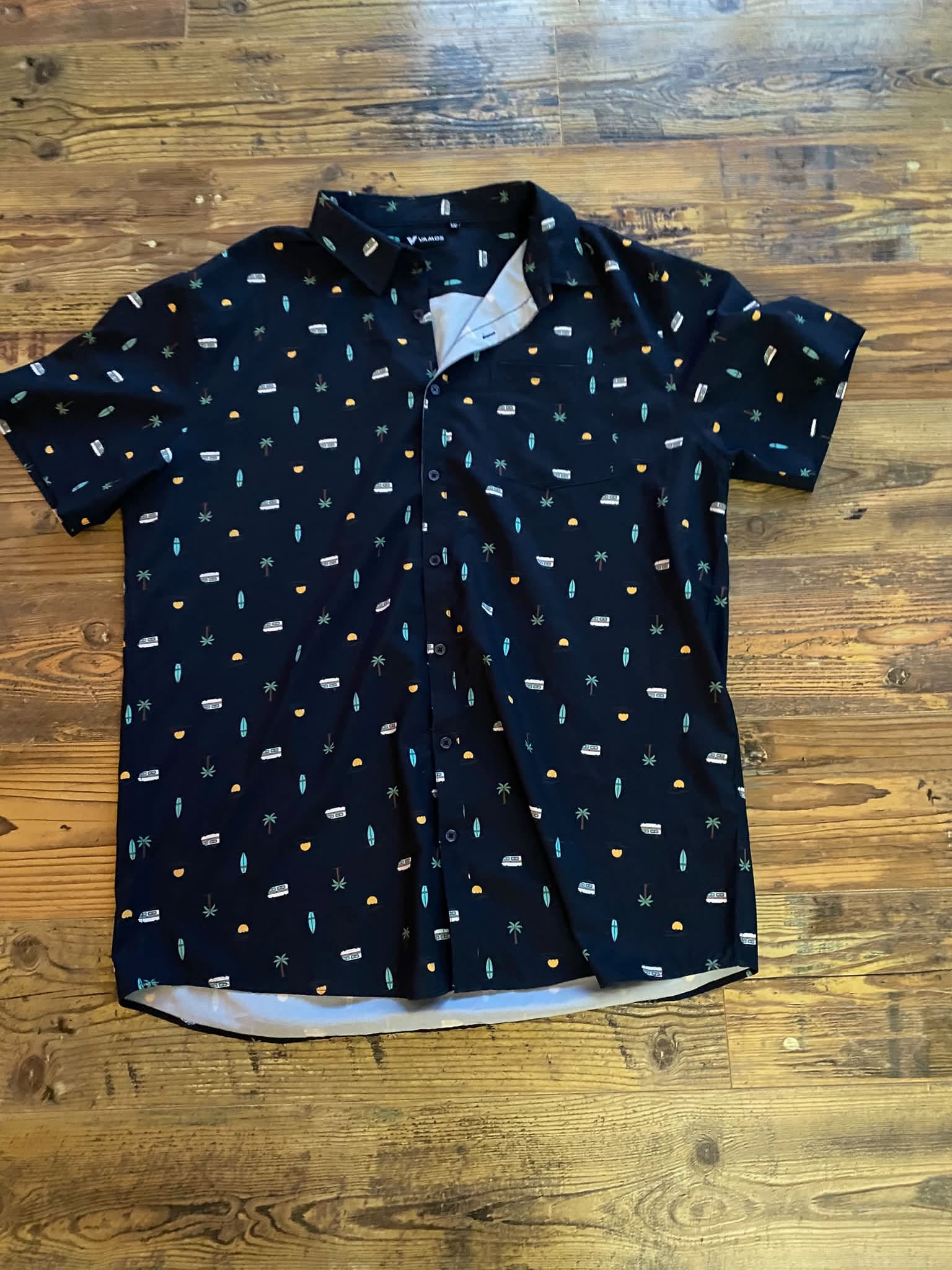 Chemise à motif vacances Vamos – homme