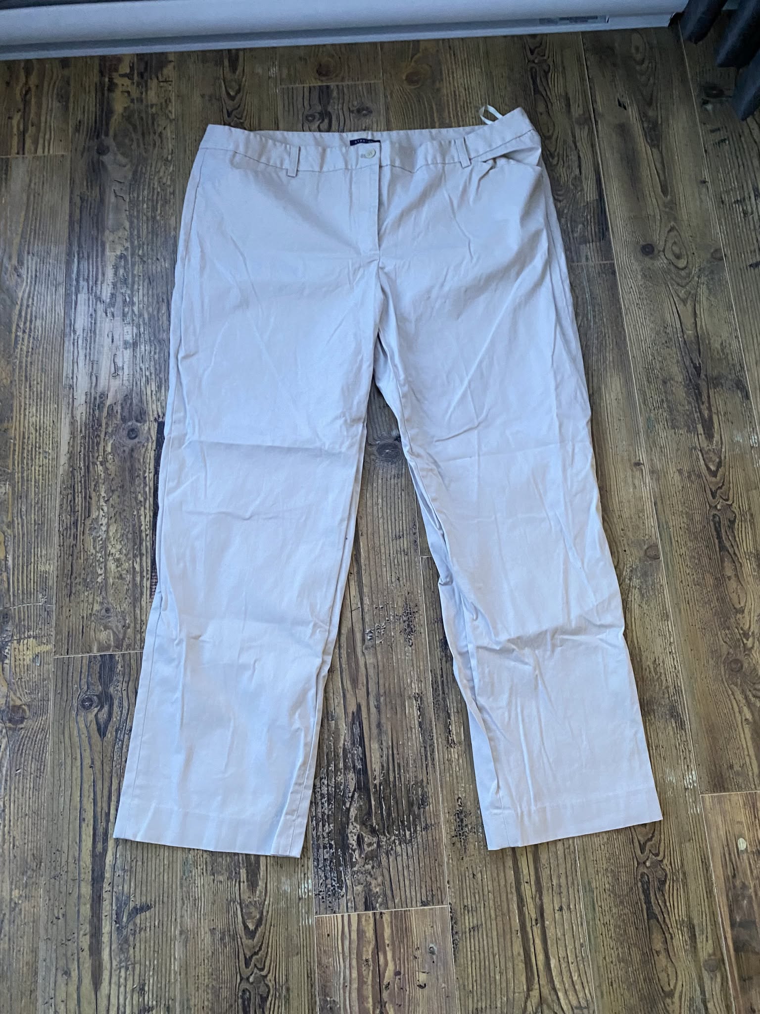 Pantalon cargo beige crème Jones New York – femme