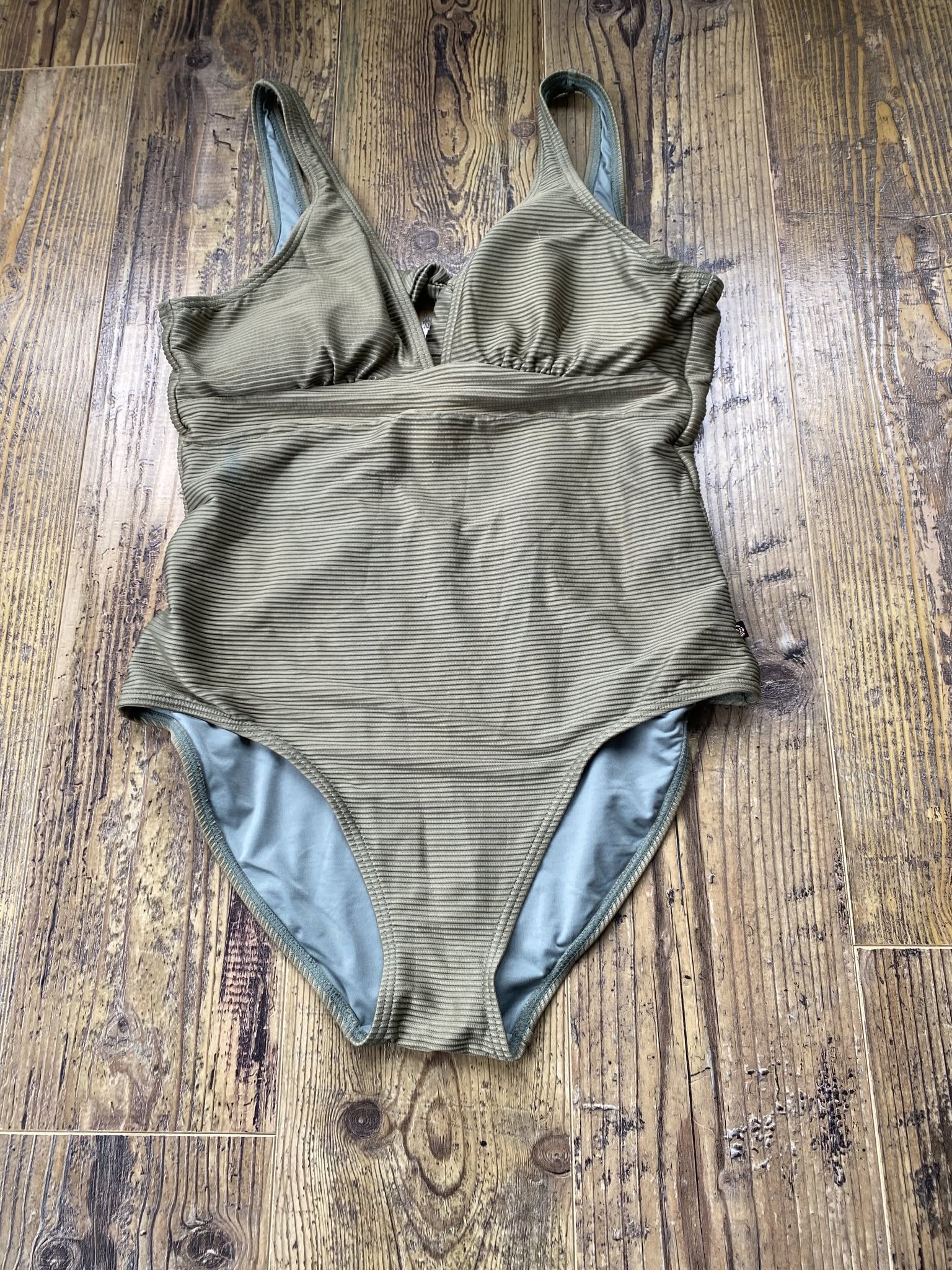 Maillot de bain une pièce kaki La Vie en Rose Aqua – femme