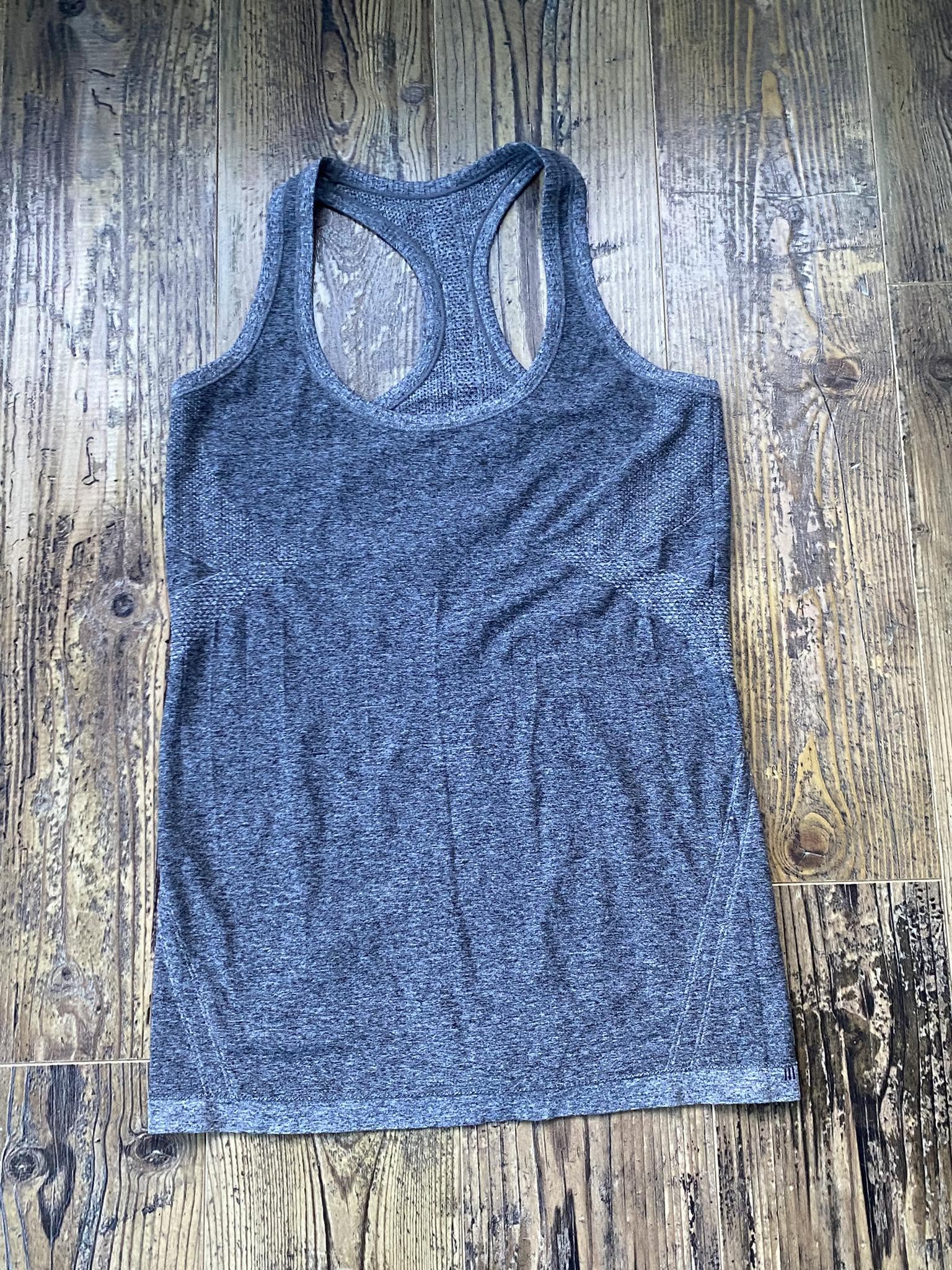 Camisole de sport grise – femme