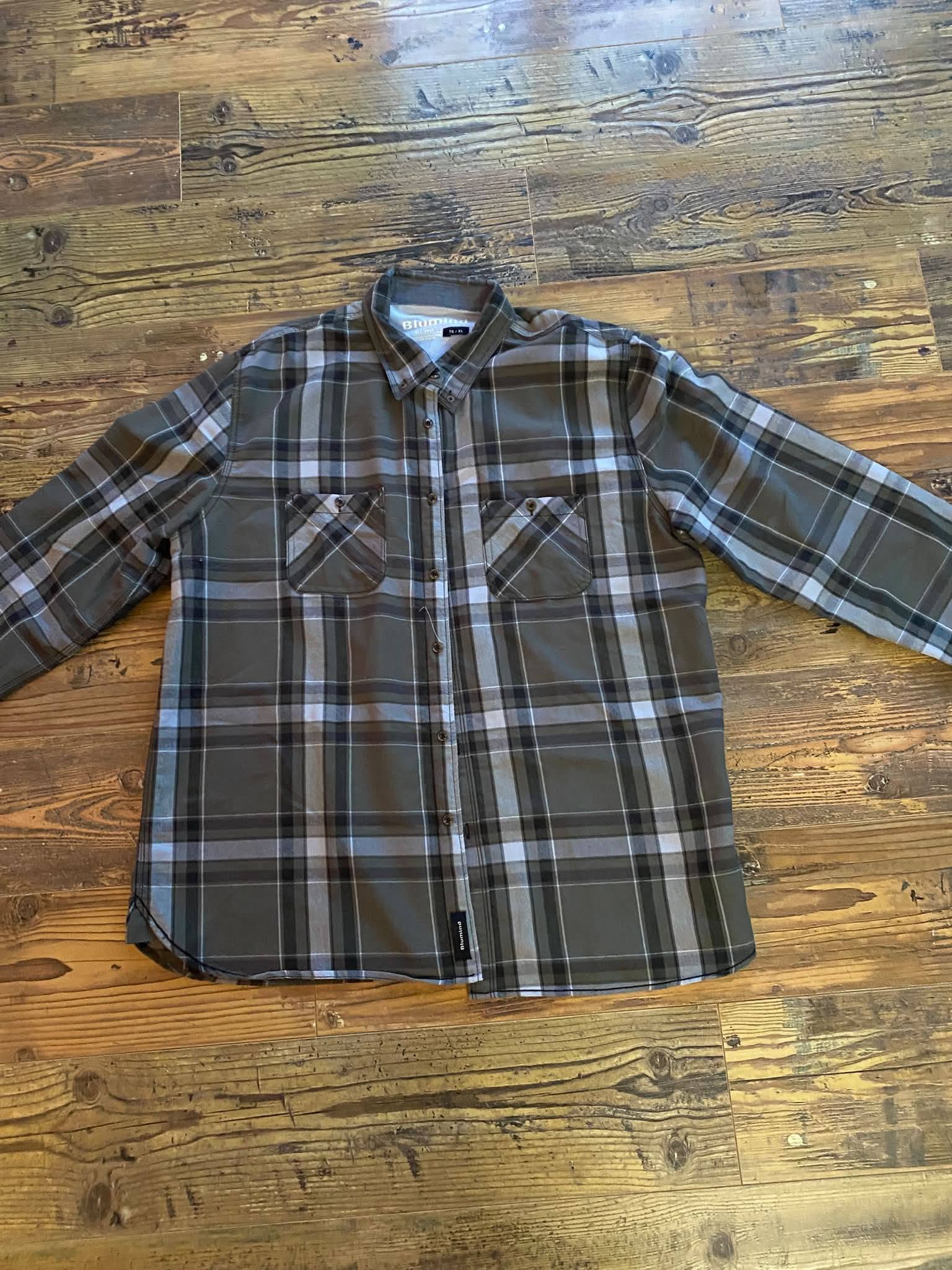 Chemise à carreaux Blumind – homme