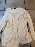 Cardigan long en laine blanc Trend Setter