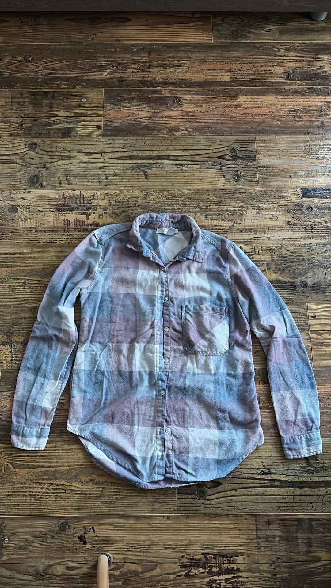 Chemise à carreaux