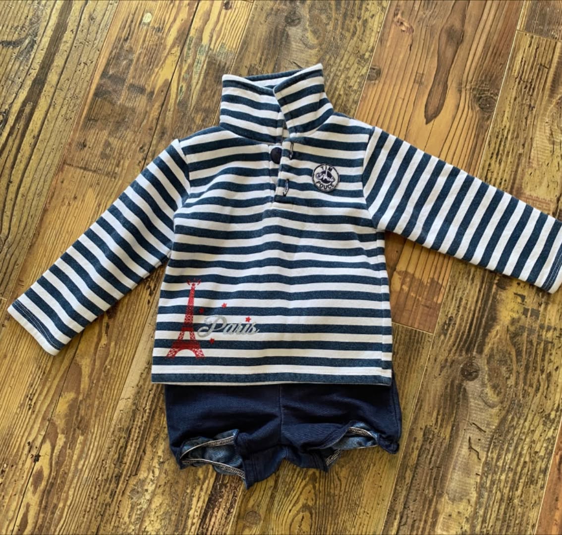 Ensemble 2 pièces pour bébé fille